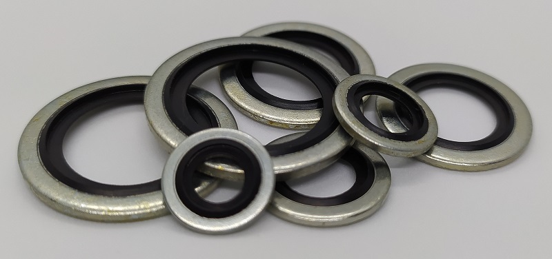 USIT - Těsnění kov/guma palcové rozměry (BSP)