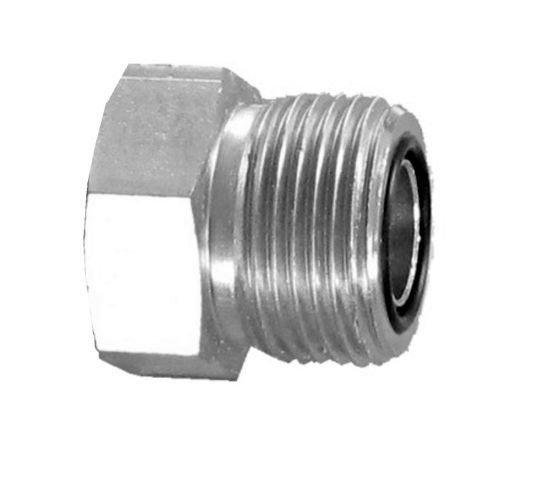 Zátky ORFS - venkovní závit s dosedací plochou a o-kroužkem