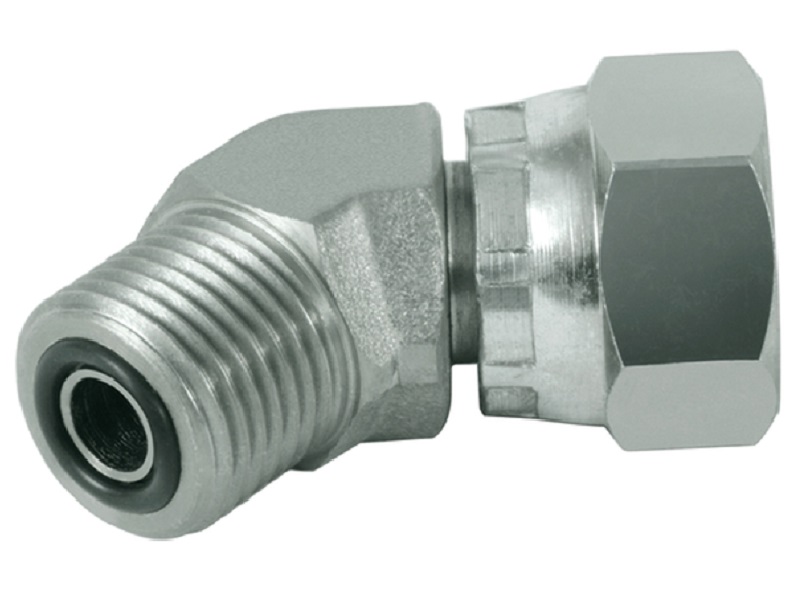 spojka 45°- matice / venkovní závit KSF 45 (ORFS závit )